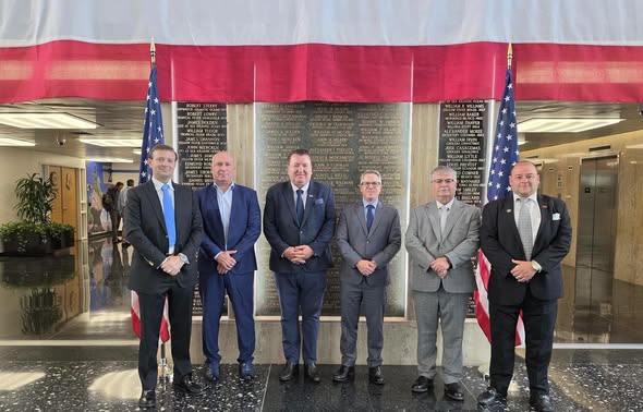 Vatra delegation at the U.S. Department of State in Washington