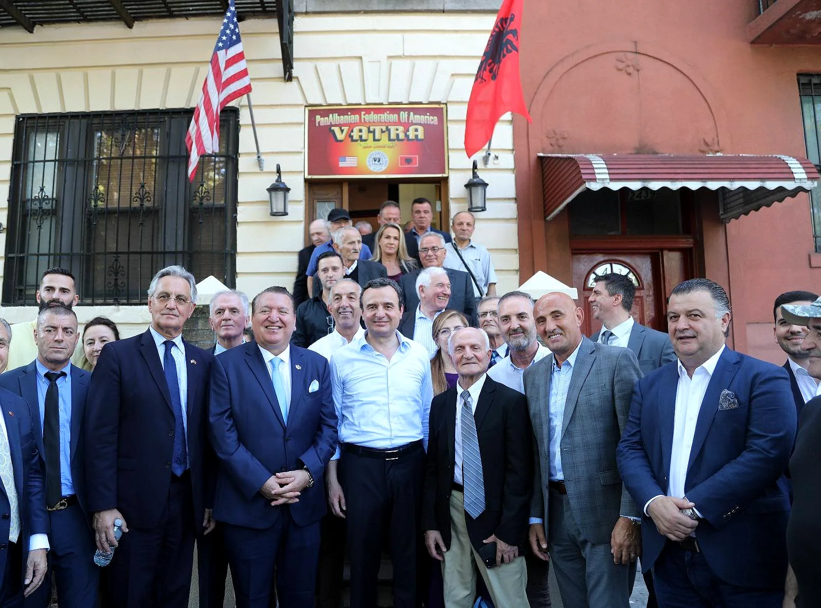 Community gathering at Vatra